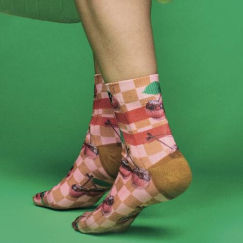 Xpooos Cherrie One Size Short Socks